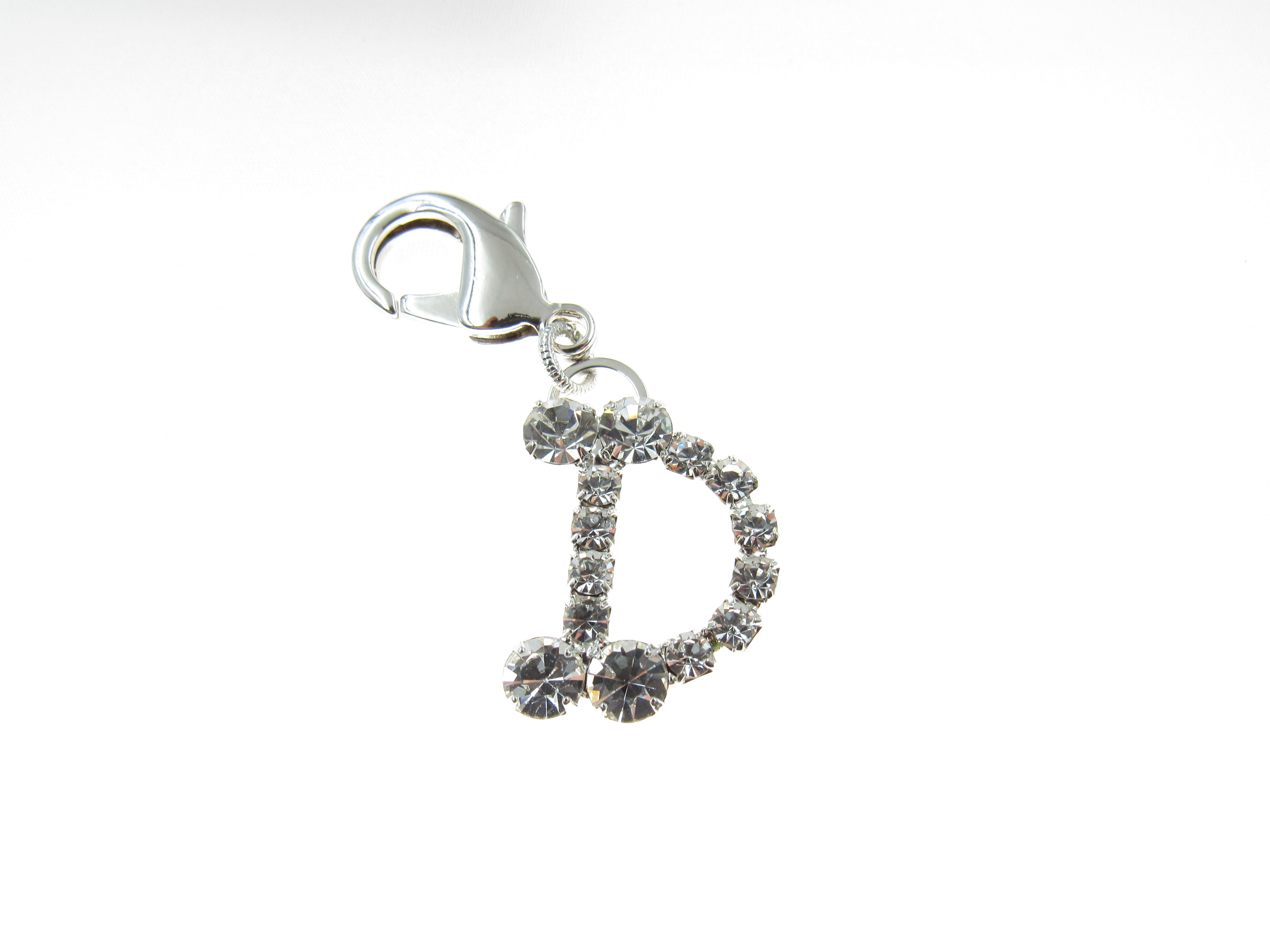 High Quality Rhinestone Initials for your Special Pet's Collar