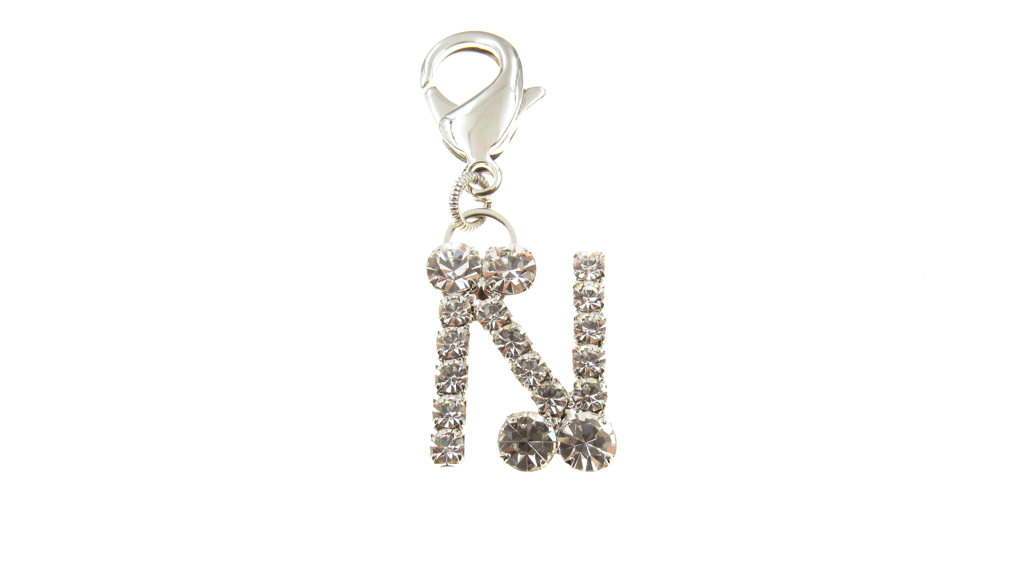 High Quality Rhinestone Initials for your Special Pet's Collar